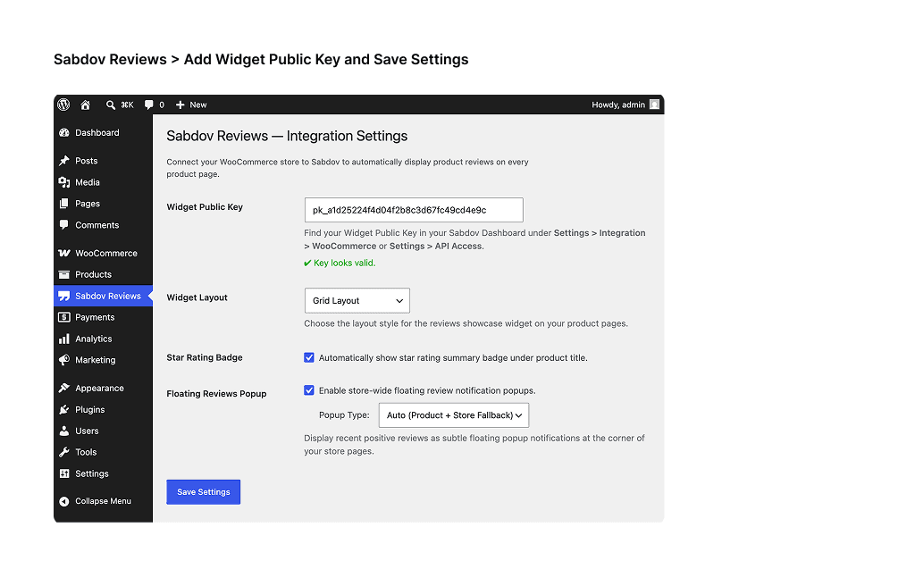 WooCommerce Plugin Integration